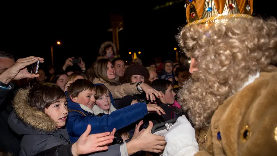 Cabalgata de los Reyes Magos en Pamplona(2). IÑIGO ALZUGARAY