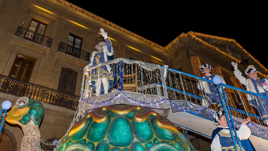 Cabalgata de los Reyes Magos en Pamplona(3). IÑIGO ALZUGARAY