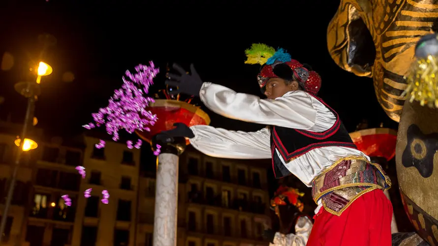 Cabalgata de los Reyes Magos en Pamplona. (31). IÑIGO ALZUGARAY
