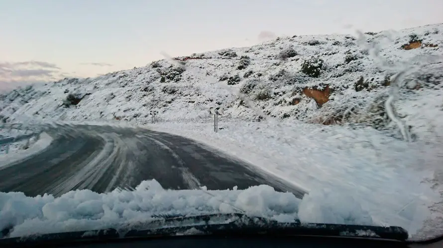Nieve en San Martín de Unx 1. CHELO VALENCIA