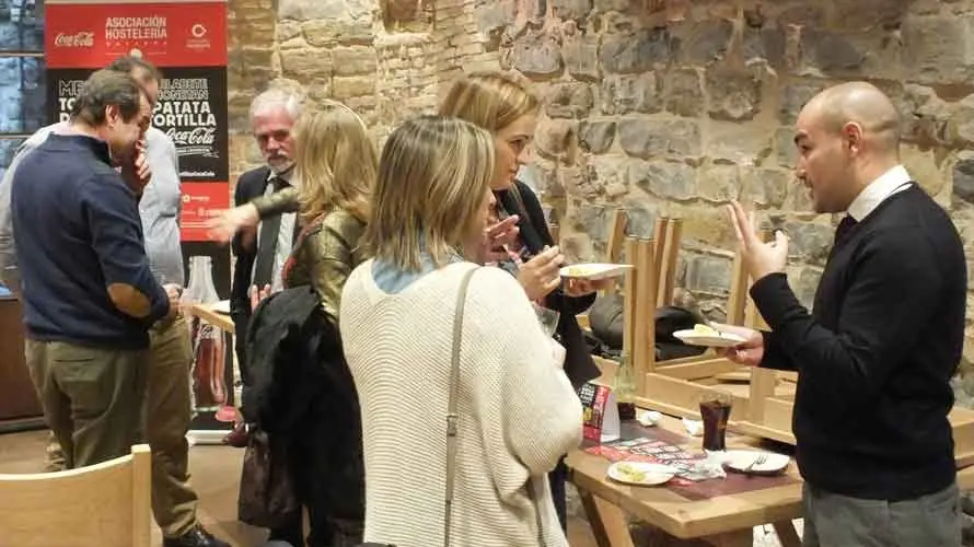 Presentación del Mes de la Tortilla y Cocacola en el Katuzarra 4. S.REDÍN