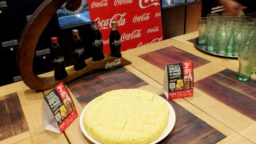 Presentación del Mes de la Tortilla y Cocacola en el Katuzarra 20. S.REDÍN