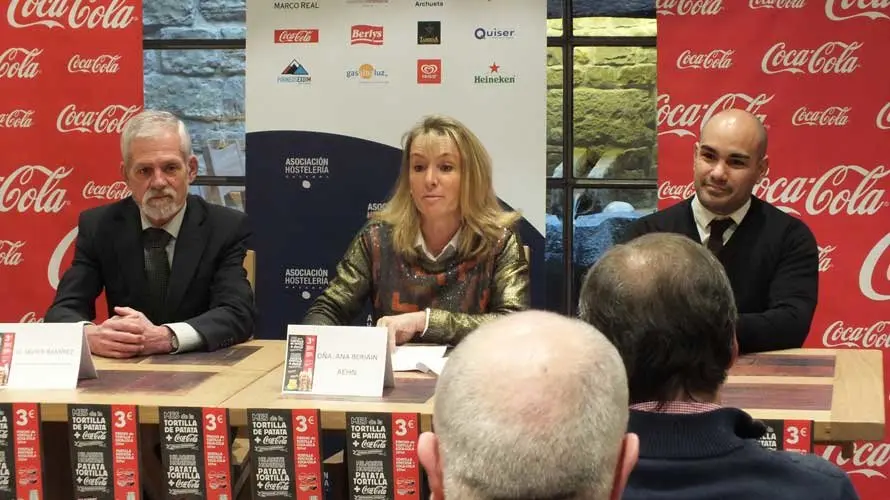 Presentación del Mes de la Tortilla y Cocacola en el Katuzarra 23. S.REDÍN