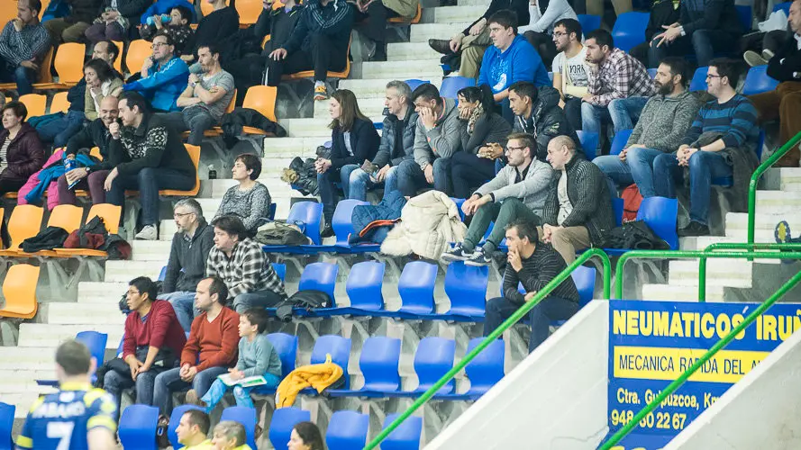 Partido balonmano Anaitasuna - Cangas. PABLO LASAOSA 11