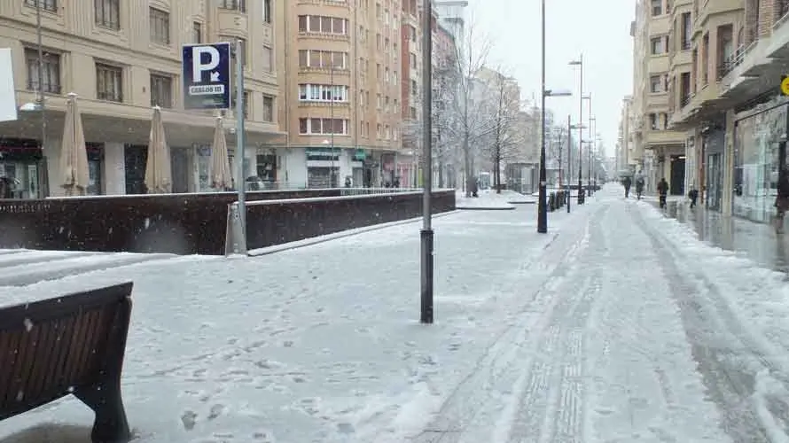 Nieve en Pamplona 3. S.REDÍN
