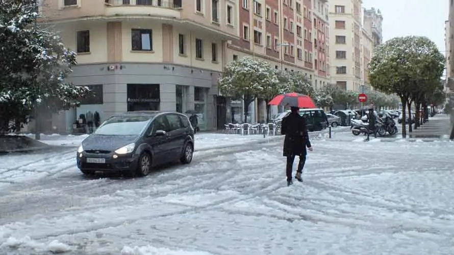 Nieve en Pamplona 5. S.REDÍN