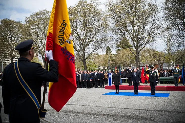 Acto institucional de la Policía Nacional en Pamplona. PABLO LASAOSA 7