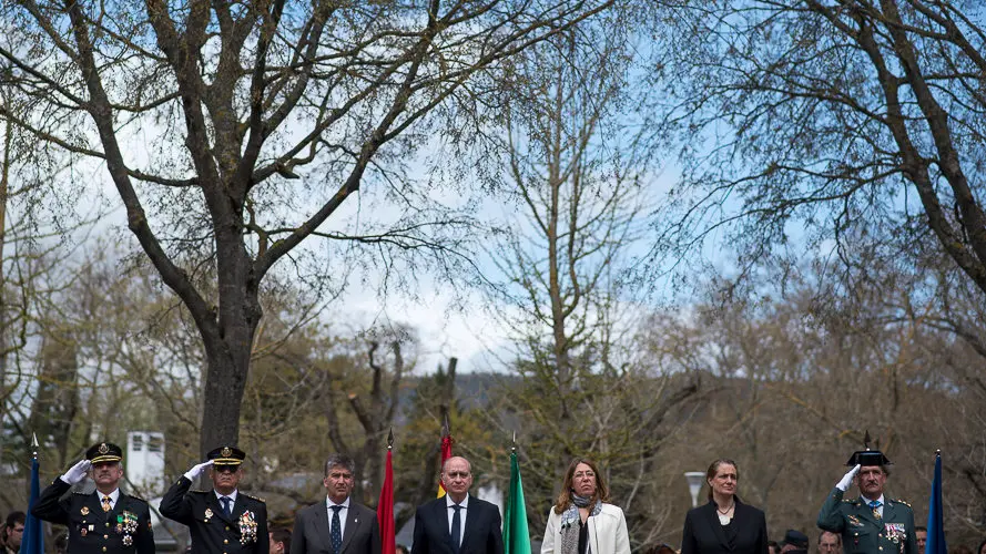 Acto institucional de la Policía Nacional en Pamplona. PABLO LASAOSA 14