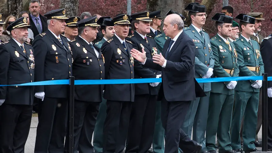 Acto institucional de la Policía Nacional en Pamplona. PABLO LASAOSA 22