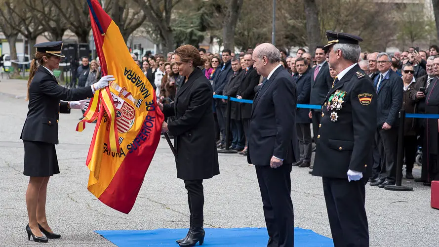 Acto institucional de la Policía Nacional en Pamplona. PABLO LASAOSA 25