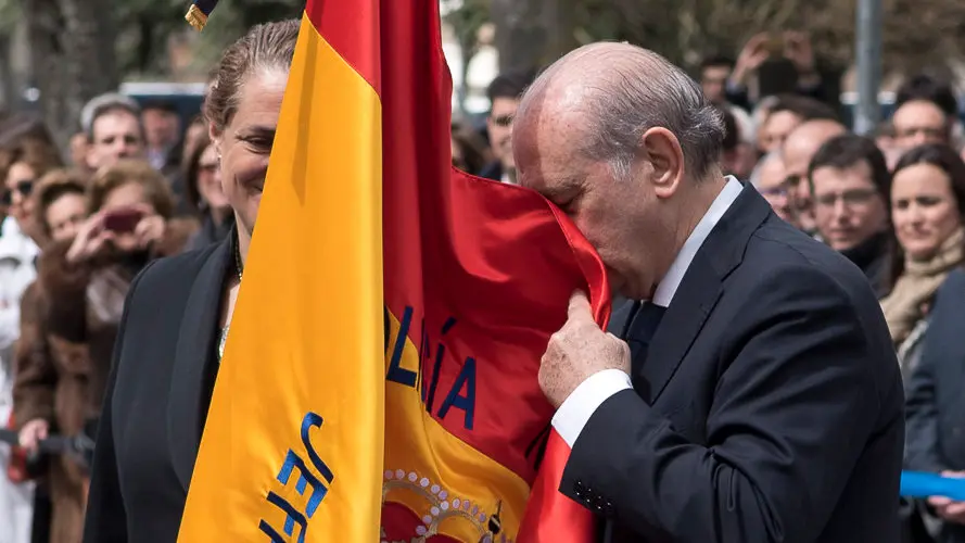Acto institucional de la Policía Nacional en Pamplona. PABLO LASAOSA 26