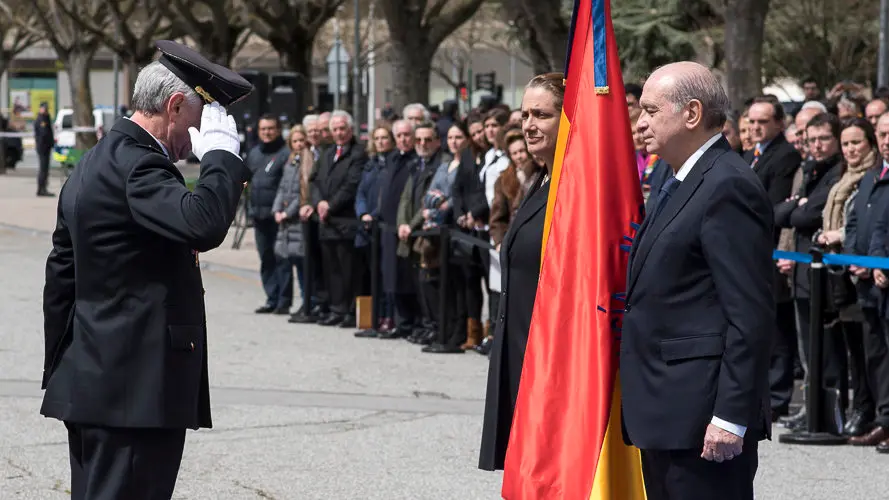 Acto institucional de la Policía Nacional en Pamplona. PABLO LASAOSA 27