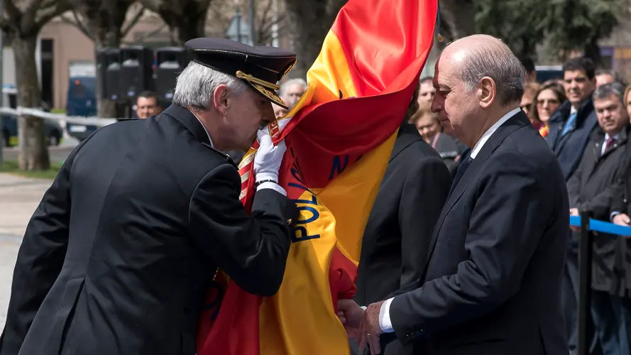 Acto institucional de la Policía Nacional en Pamplona. PABLO LASAOSA 28