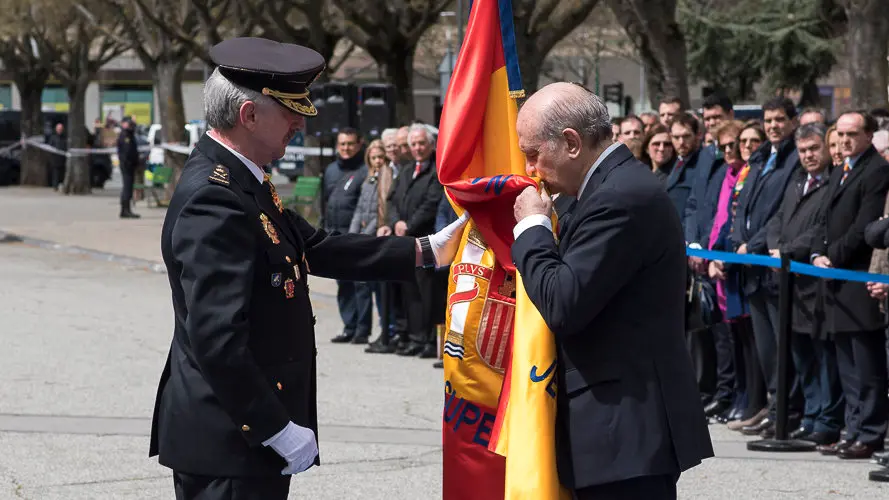 Acto institucional de la Policía Nacional en Pamplona. PABLO LASAOSA 29