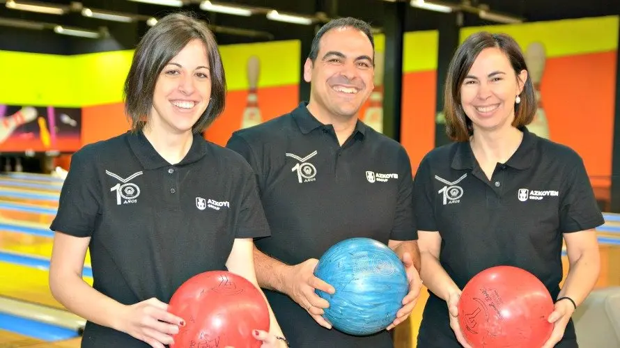 EQUIPO DE BOLOS DE AZKOYEN GROUP en el Desafío Empresas.