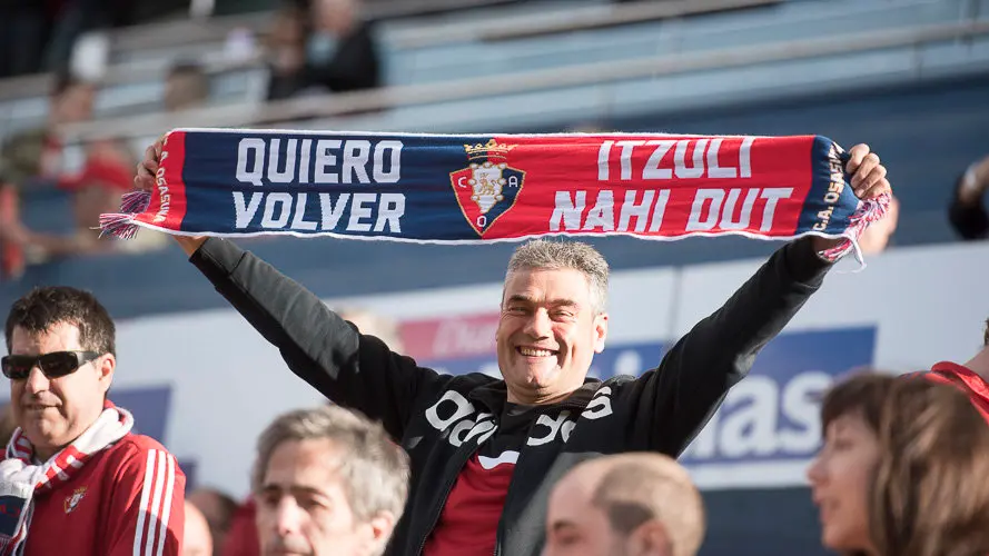 Fotos de la afición de Osasuna - GironaPABLO LASAOSA 07