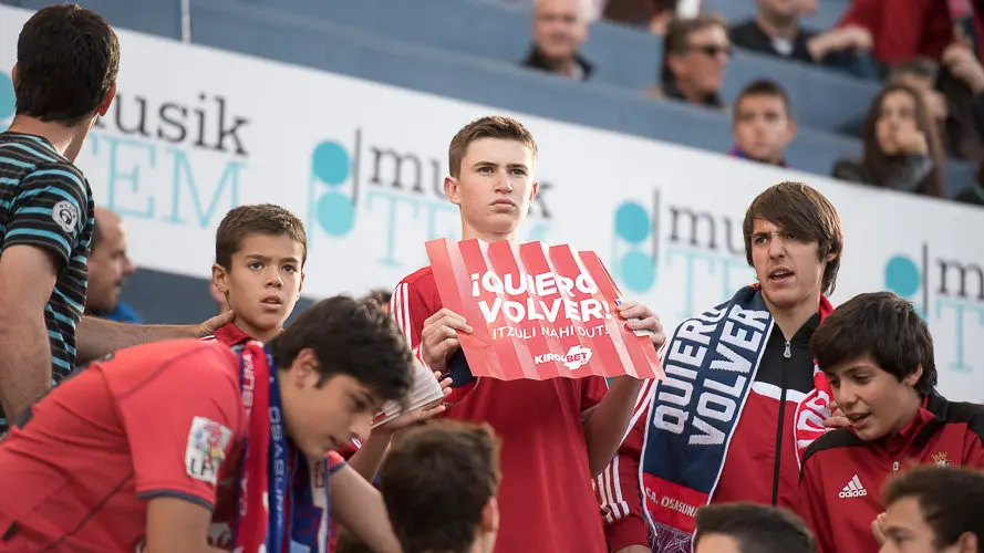 Fotos de la afición de Osasuna - GironaPABLO LASAOSA 10