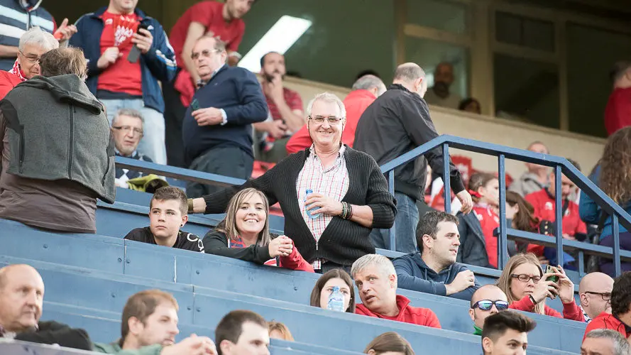 Fotos de la afición de Osasuna - GironaPABLO LASAOSA 12