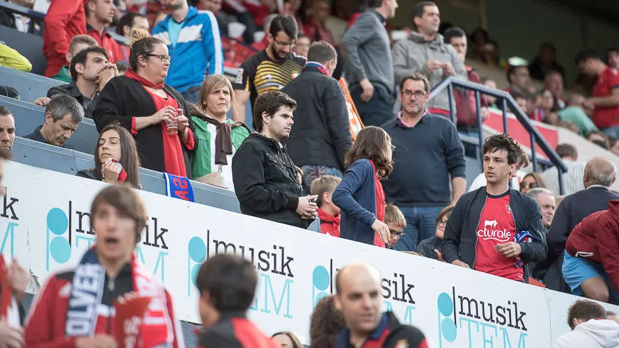 Fotos de la afición de Osasuna - GironaPABLO LASAOSA 14