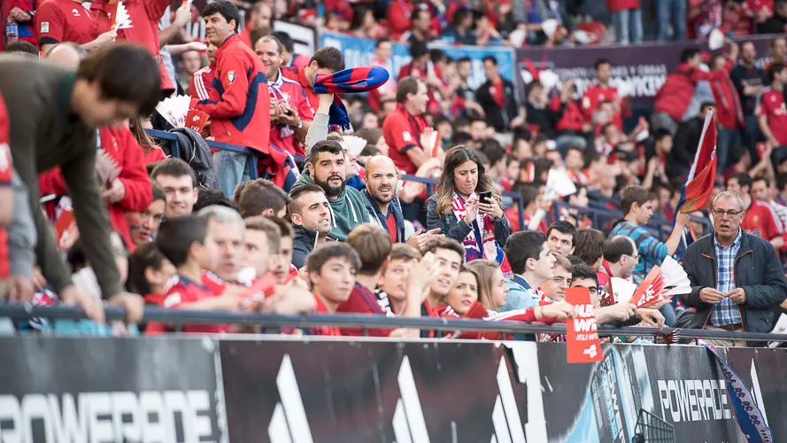Fotos de la afición de Osasuna - GironaPABLO LASAOSA 20