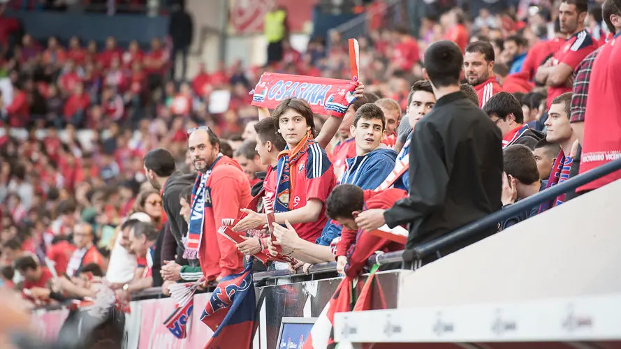 Fotos de la afición de Osasuna - GironaPABLO LASAOSA 21