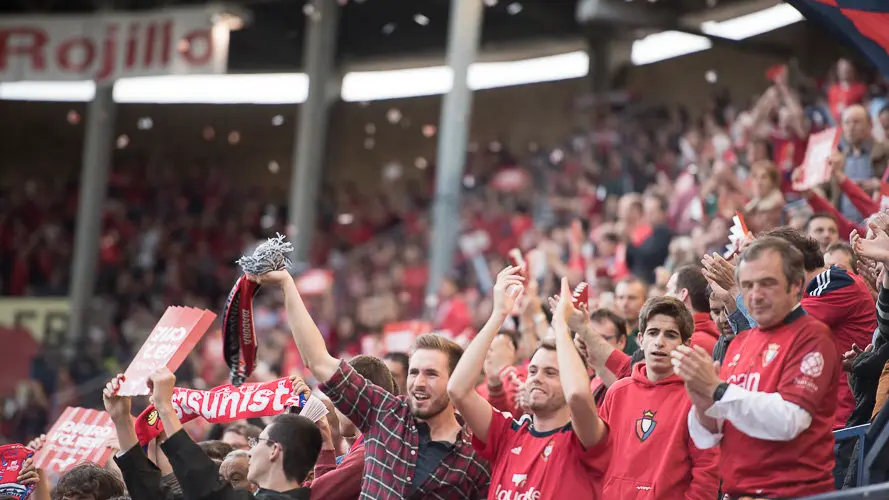 Fotos de la afición de Osasuna - GironaPABLO LASAOSA 26