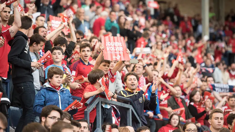 Fotos de la afición de Osasuna - GironaPABLO LASAOSA 28