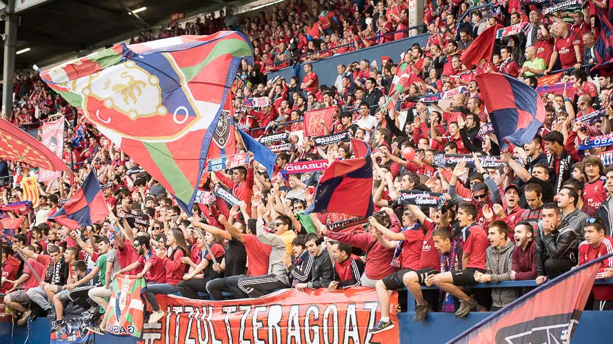 Fotos de la afición de Osasuna - GironaPABLO LASAOSA 29
