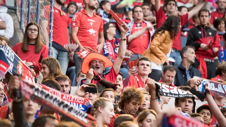 Fotos de la afición de Osasuna - GironaPABLO LASAOSA 30