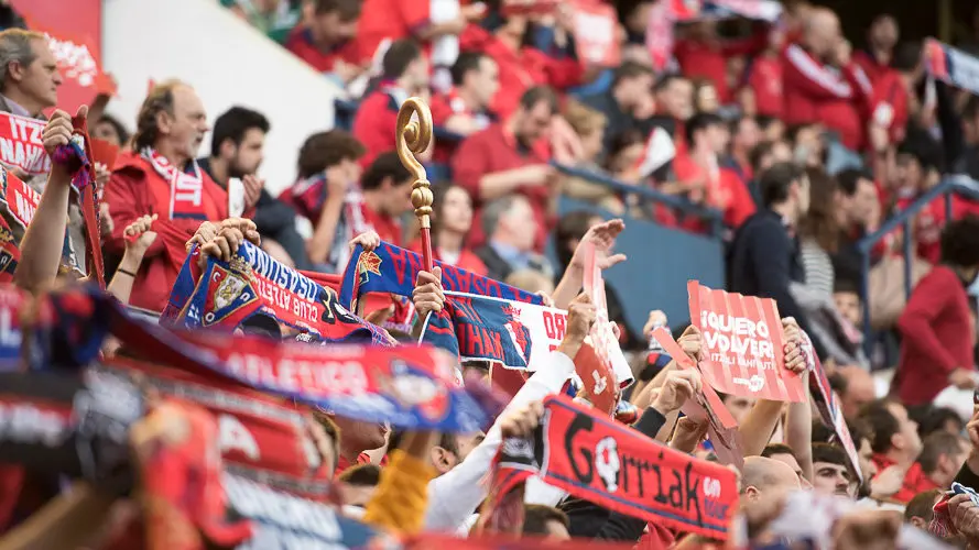 Fotos de la afición de Osasuna - GironaPABLO LASAOSA 37