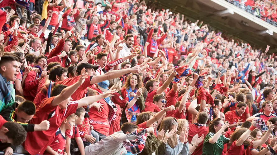 Fotos de la afición de Osasuna - GironaPABLO LASAOSA 39
