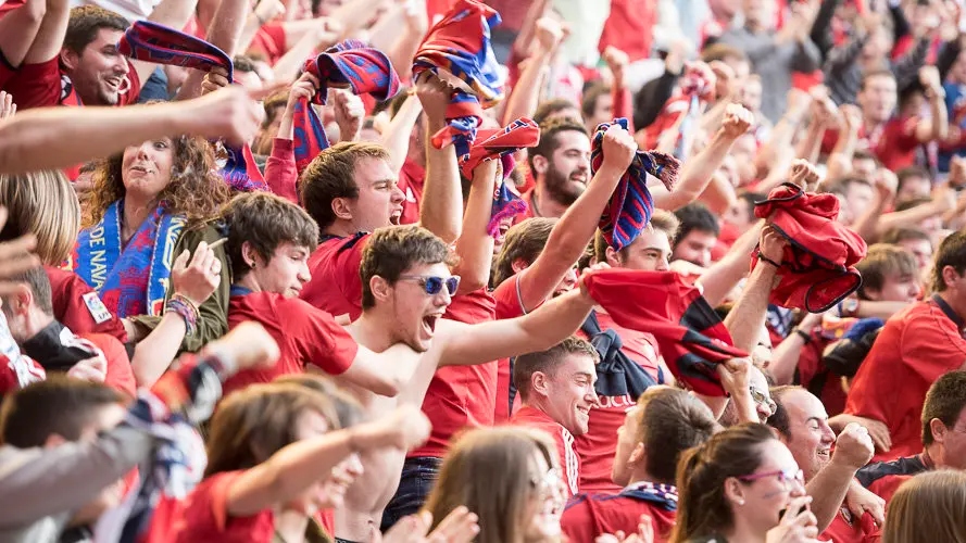 Fotos de la afición de Osasuna - GironaPABLO LASAOSA 40
