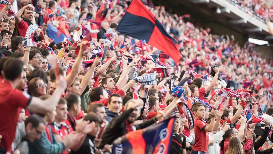 Fotos de la afición de Osasuna - GironaPABLO LASAOSA 41