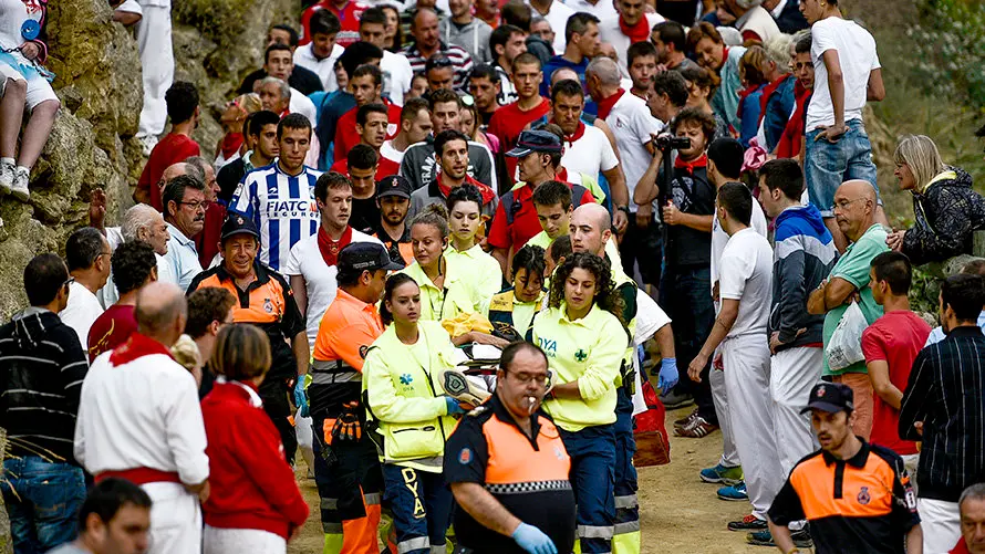 Séptimo encierro del Pilón. PABLO LASAOSA 10