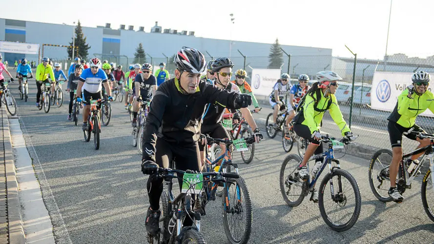 III Marcha Ciclista Volkswagen Navarra Solidaria con la participación, entre otros, de Induráin o Beloki. PABLO LASAOSA (5)