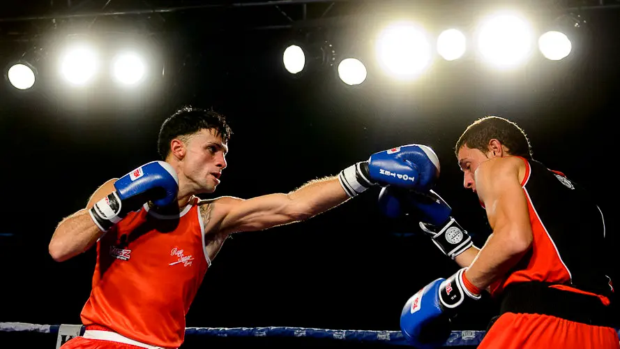 Velada de Kick Boxing en el pabellón Anaitasuna. PABLO LASAOSA (4)