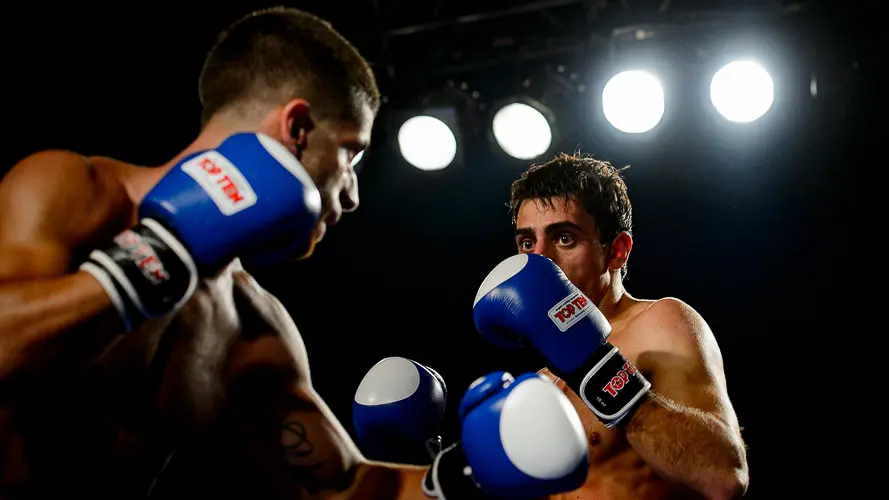 Velada de Kick Boxing en el pabellón Anaitasuna. PABLO LASAOSA (5)