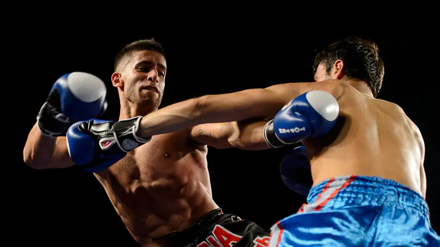 Velada de Kick Boxing en el pabellón Anaitasuna. PABLO LASAOSA (8)