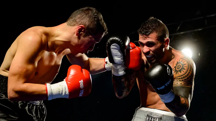 Velada de Kick Boxing en el pabellón Anaitasuna. PABLO LASAOSA (10)