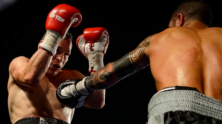 Velada de Kick Boxing en el pabellón Anaitasuna. PABLO LASAOSA (14)