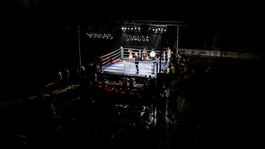 Velada de Kick Boxing en el pabellón Anaitasuna. PABLO LASAOSA (17)