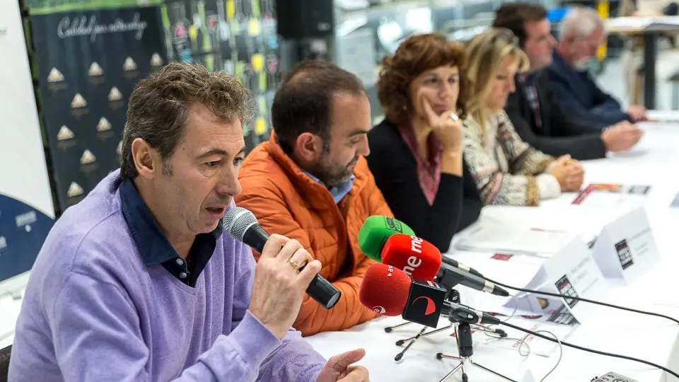 Entrega de los premios de la XV Semana de la Cazuelica y su maridaje con el vino de Navarra en la cooperativa de Hostelería (21). IÑIGO ALZUGARAY