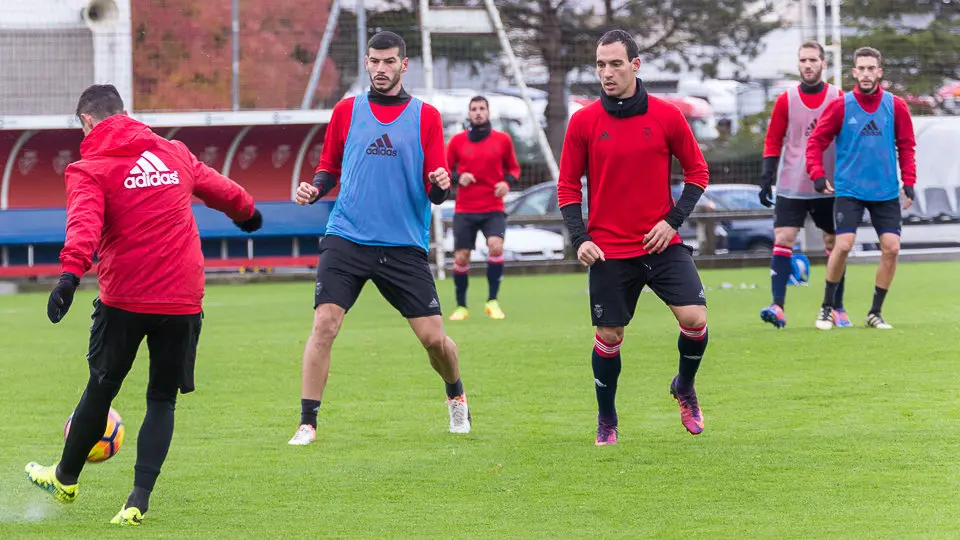 Primer entrenamiento de Osasuna tras la destitución de Enrique Martín Monreal (23). IÑIGO ALZUGARAY