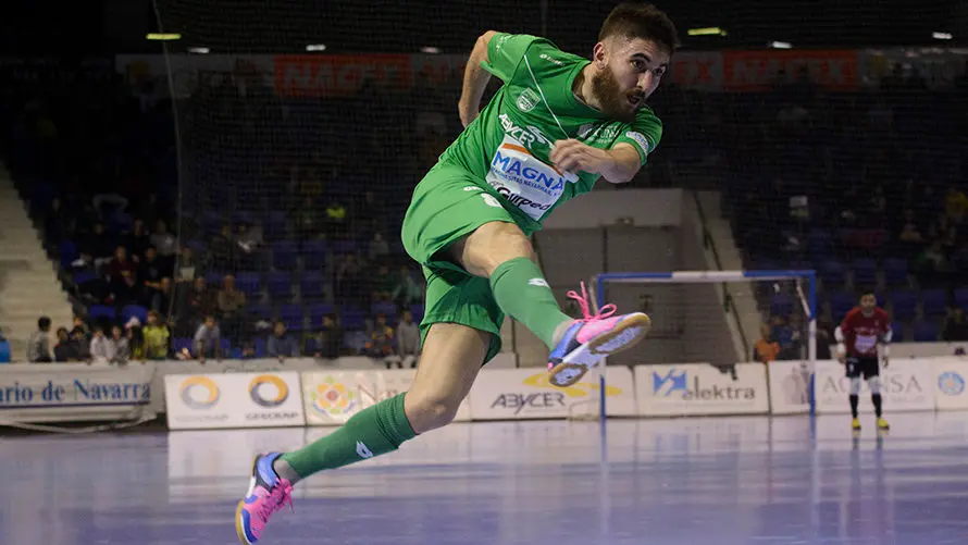 Magna Gurpea - Rios renovables Zaragoza en el Pabellón Anaitasuna. MIGUEL OSÉS