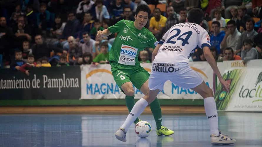 Magna Gurpea - Rios renovables Zaragoza en el Pabellón Anaitasuna. MIGUEL OSÉS_21