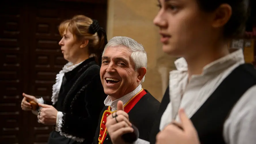 Salida de grupos musicales en Pamplona organizada por la Casa de Castilla y León en Navarra. PABLO LASAOSA (8)