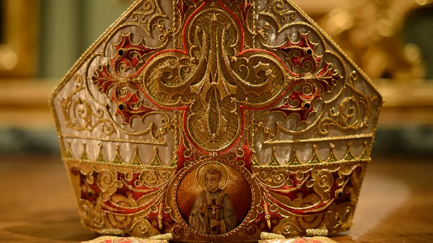 Misa en honor al Patrón de Navarra, San Francisco Javier en la Catedral de Pamplona. PABLO LASAOSA 09