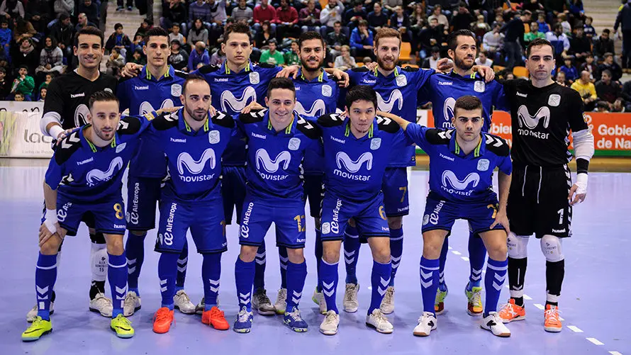 Partido de fútbol sala entre el Magna Gurpea - Inter Movistar. MIGUEL OSÉS_33 (5)