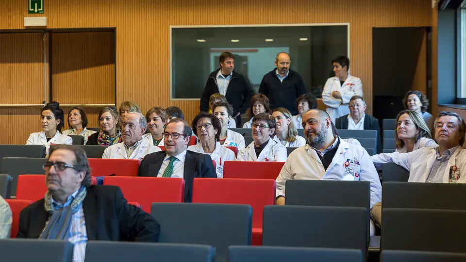 El Hospital San Juan de Dios celebra el 25 aniversario de su Unidad de Cuidados Paliativos con la presencia del consejero de Salud, Fernando Dominguez (11). IÑIGO ALZUGARAY