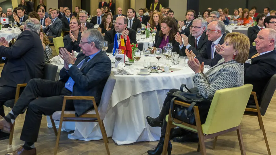 Entrega de los Premios Cámara 2016 al empresario Fco. Javier Alemán, a la empresa Martiko y al Clúster Functional Print (18). IÑIGO ALZUGARAY
